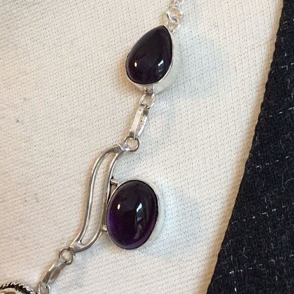 RAINBOW SOLAR AGATE NECKLACE 18” STERLING SILVER - Picture 16 of 16